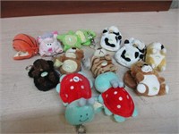 Large Lot of Fun Friends Key Chains