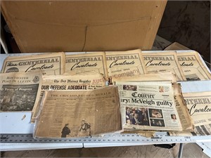 Misc. old newspapers