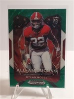 2021 Panini Prizm All-Americans Green Wave Dylan M