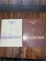 1980 and 81 Roseville High School Rambler