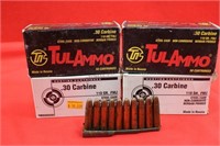 191 Rounds 30 Carbine Tula-Lake City