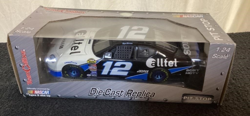 G) NASCAR 1:24 scale number 12 Alltel diecast car