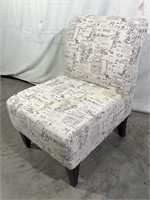 Decorative Armless Avanti Chair