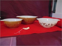 Pyrex Early American Nesting Bowls (442/443/444)