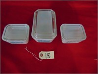 Pyrex Covered Refrigerator Dishes