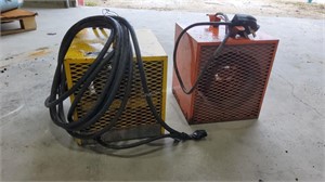 (2) Construction Heaters