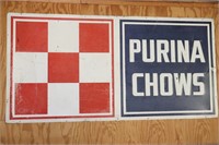 Purina Chows Metal Sign made by Grace Sign &