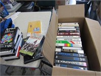 VHS Cassette movie lot.