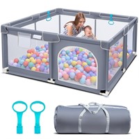 Suposeu Baby Playpen  5050 Large Playard  Grey