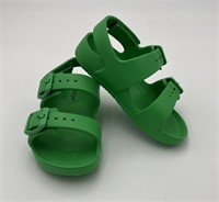 Toddler Green Cat and Jack Sandals Sz 8