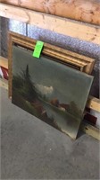 Painting and frame