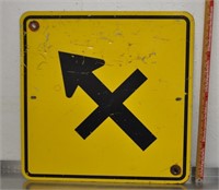 Retired road sign