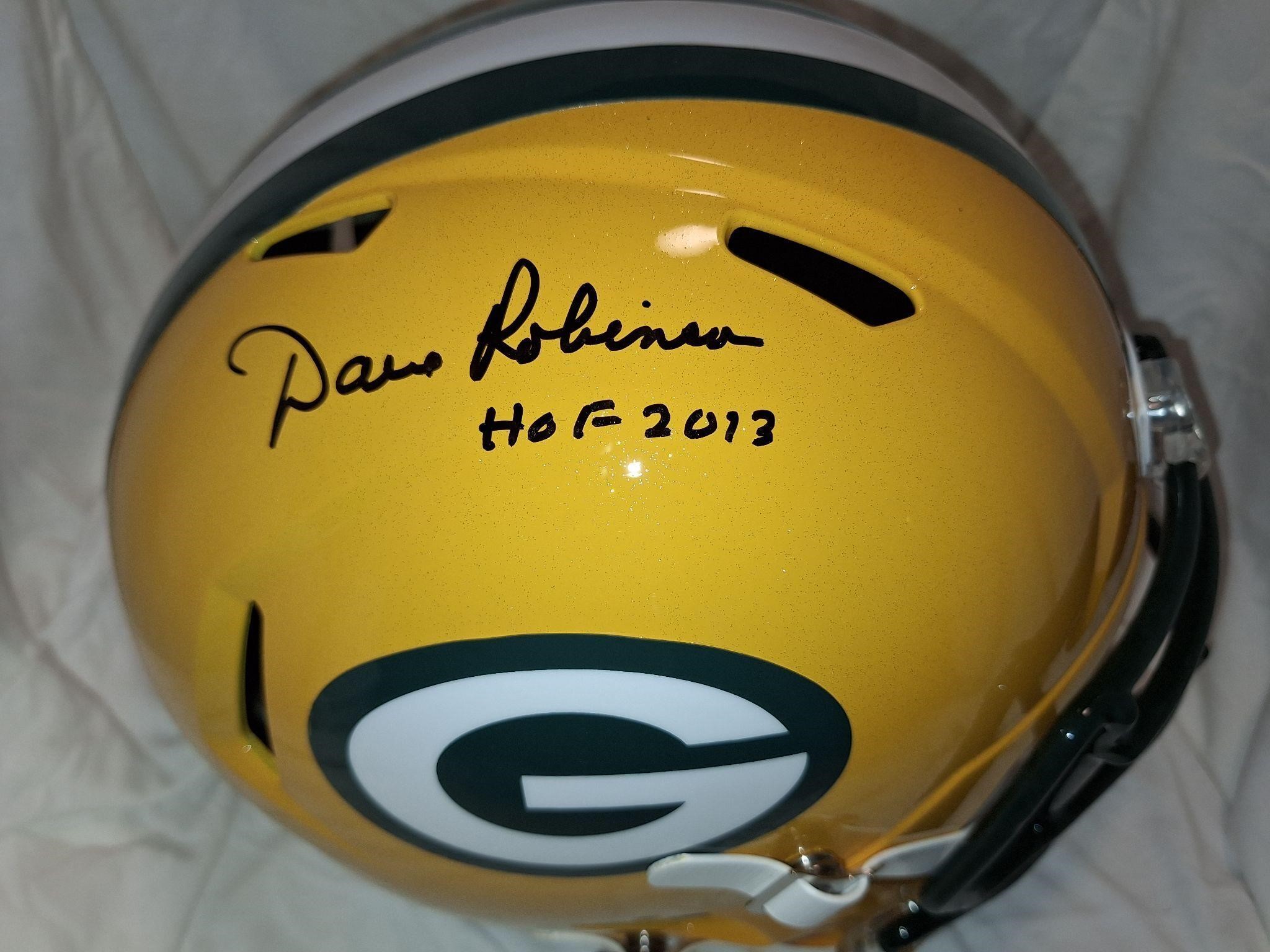 Green Bay Packers Autograph Helmet