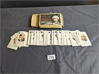 Authors Mark Twain card game