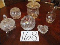 Crystal & other glassware