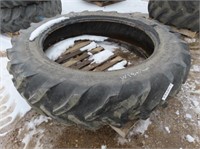 (1) GY 480/80R50 Tire-Stubble Check #