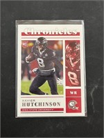 2023 Panini Chronicles Draft Picks Xavier Hutchins