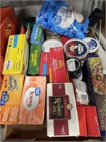 BOX OF FOOD ITEMS