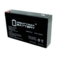 6PK 6-Volt 7 Ah SLA Rechargeable Battery