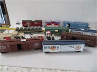 HO Scale Box Cars, Cabooses
