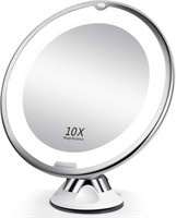 BEAUTURAL 10X Magnifying Makeup Mirror with LED