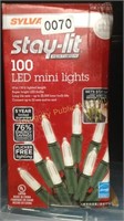 Sylvania Stay-lit 100 LED mini lights