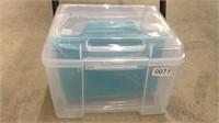 Clear Organizer w/ Dividers