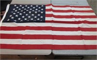 58"x34" American Flag Polyester & Cotton
