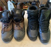 2 Pair Insulated Boots size 12