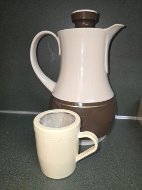 Vintage Plastic thermos pitcher