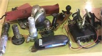 Assorted Tools, PTO Shaft, Air Palm Sander, Planer