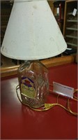 Lamp with Crown Royal Bottle Base