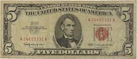 1963 $5 RED SEAL US Note