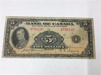 1935 $5 Can