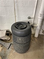 Lawn Tractor Tires, Fishing Pole