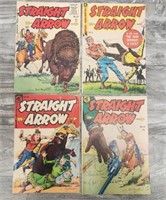 Vintage Straight Arrow Comic Books From Mid 50's!