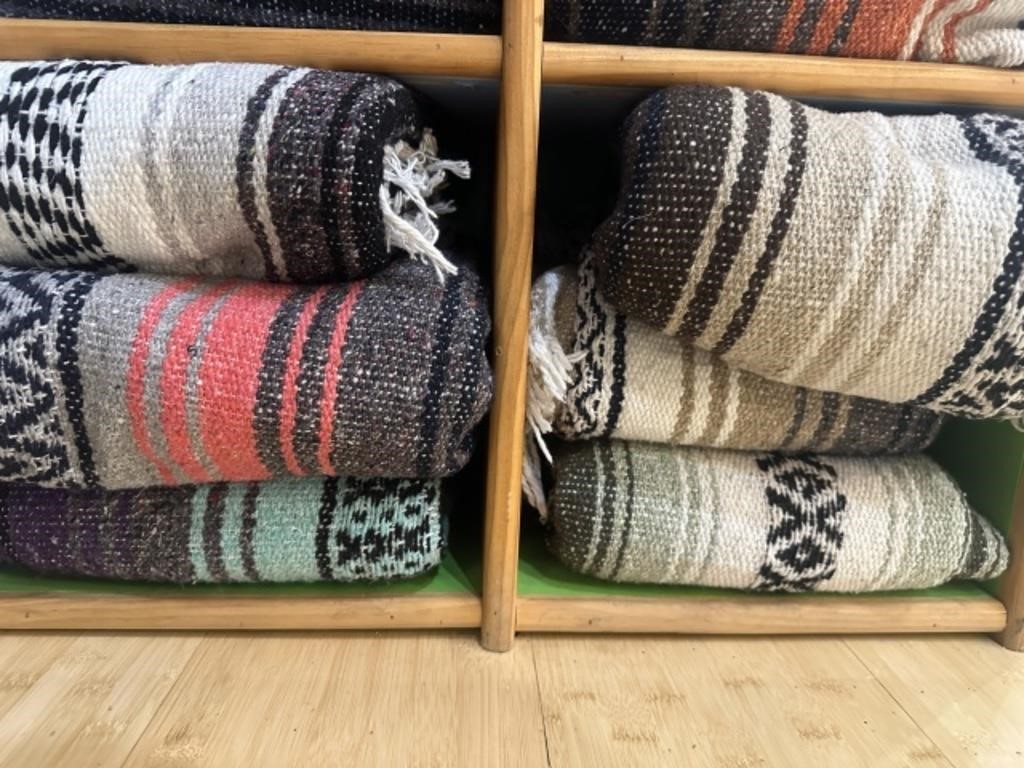 Lot of Yoga Blankets