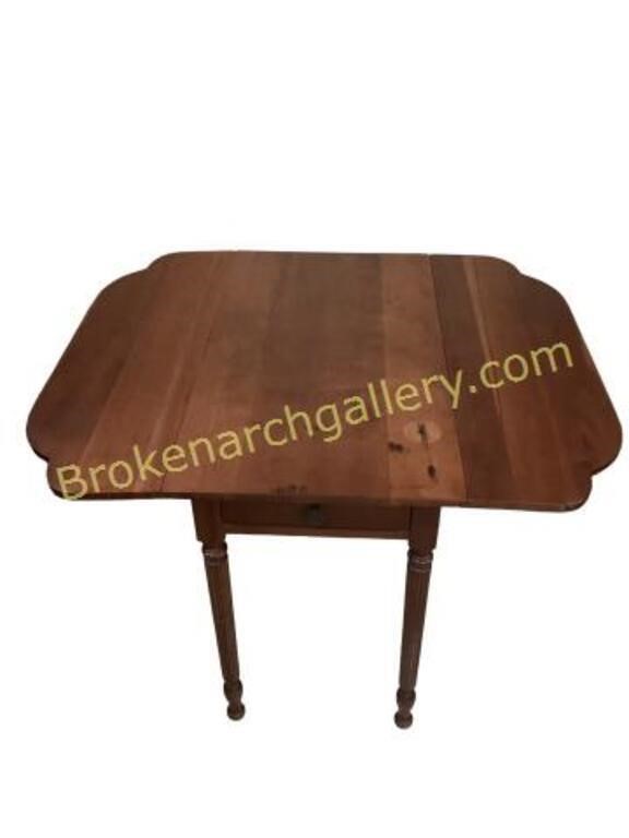 Cherry drop leaf table