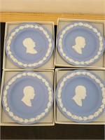 Wedgewood Blue and White China Lot