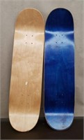 Pair of Custom Skateboard Decks.
