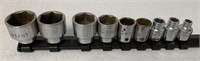 MAC Sockets,3/8" drive,1/4-15/16