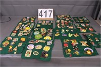 Assorted Baseball And Softball Pins