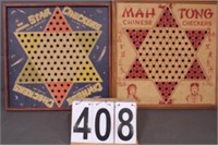 The Original Star Checkers - Mah Tong Chinese -