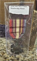 Army & Navy Union Membership Medal