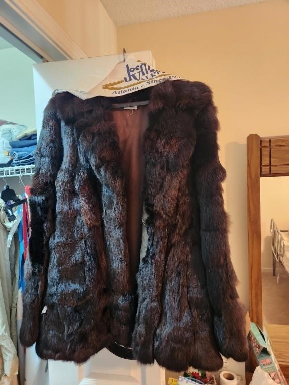 Size L Made in Korea Rabbit Fur Jacket