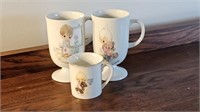 Precious Moments Cups, Porcelain Figurine