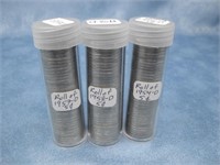 Three Rolls Of Jefferson Nickels See Info