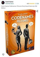 MSRP $15 Codenames Game