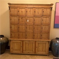 Irish Pine Kitchen Cabinet