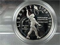 2006 Benjamin Franklin silver commemorative